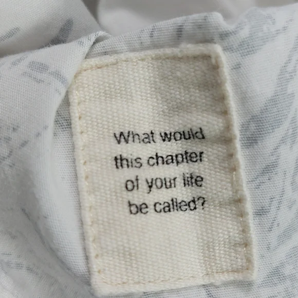 Vuori Crest Short Sleeve Shirt Mens Large White Floral Button Down Stretch V150 - Picture 8 of 9